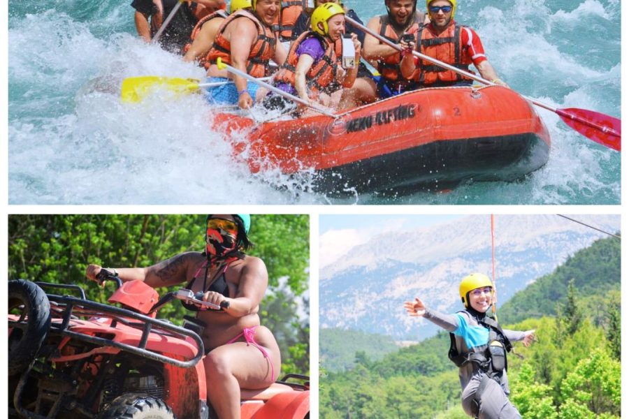 rafting atv zipline