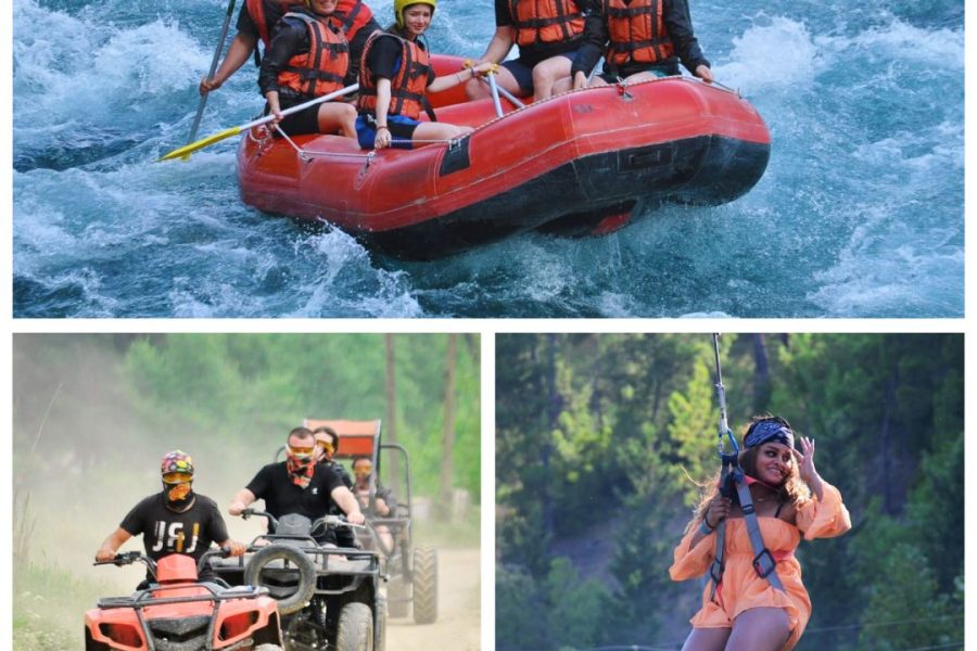 rafting atv zipline